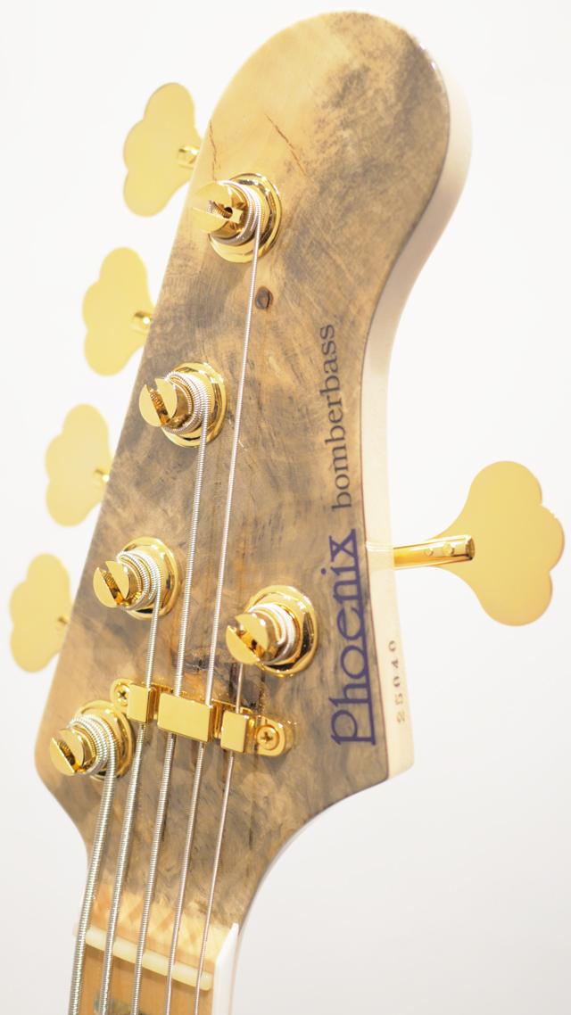 Phoenix Bomber Bass / BB-5 Buckeye Burl Custom（新品）【楽器検索