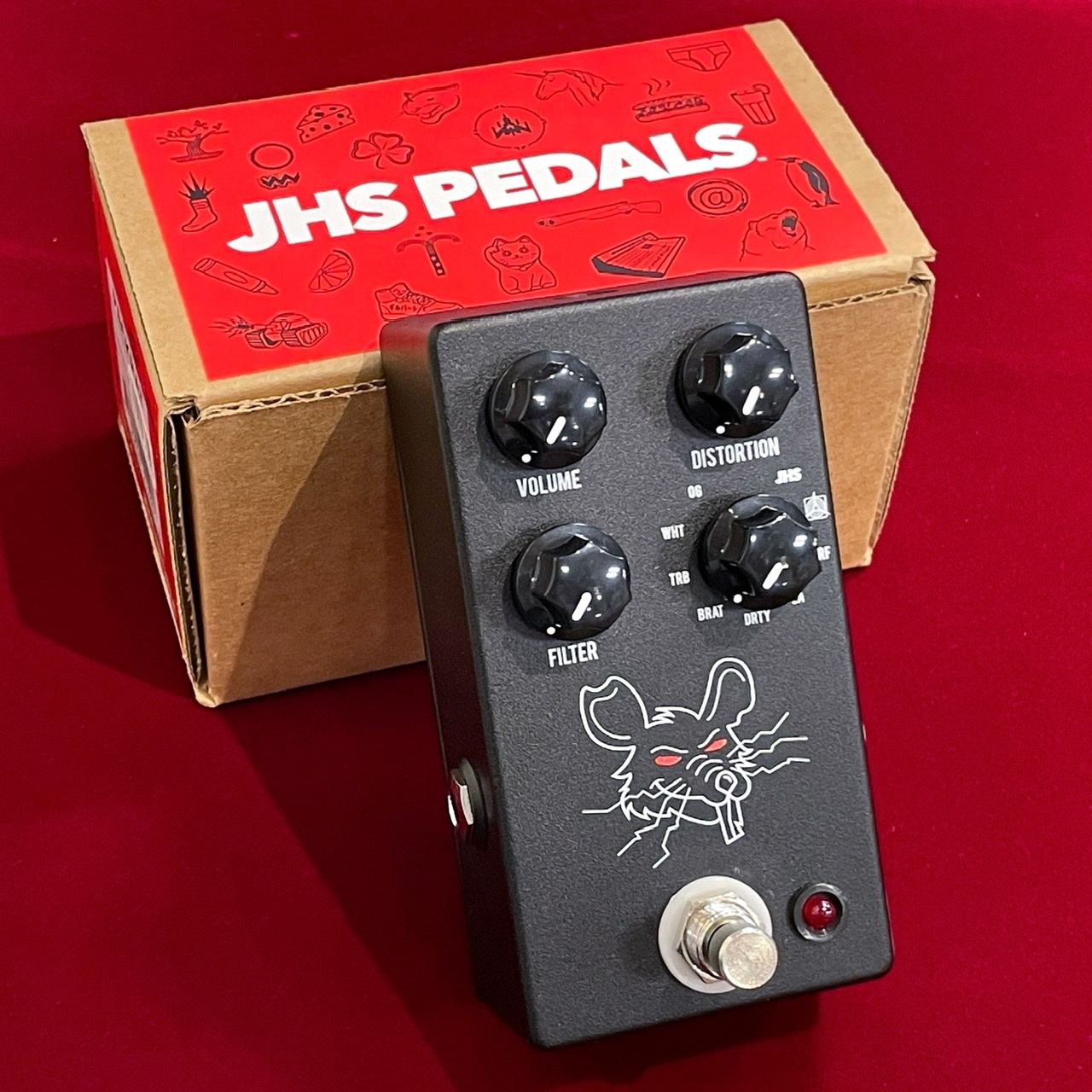 JHS Pedals PACKRAT 【9種の歴代RAT系サウンド搭載のブラックボックス