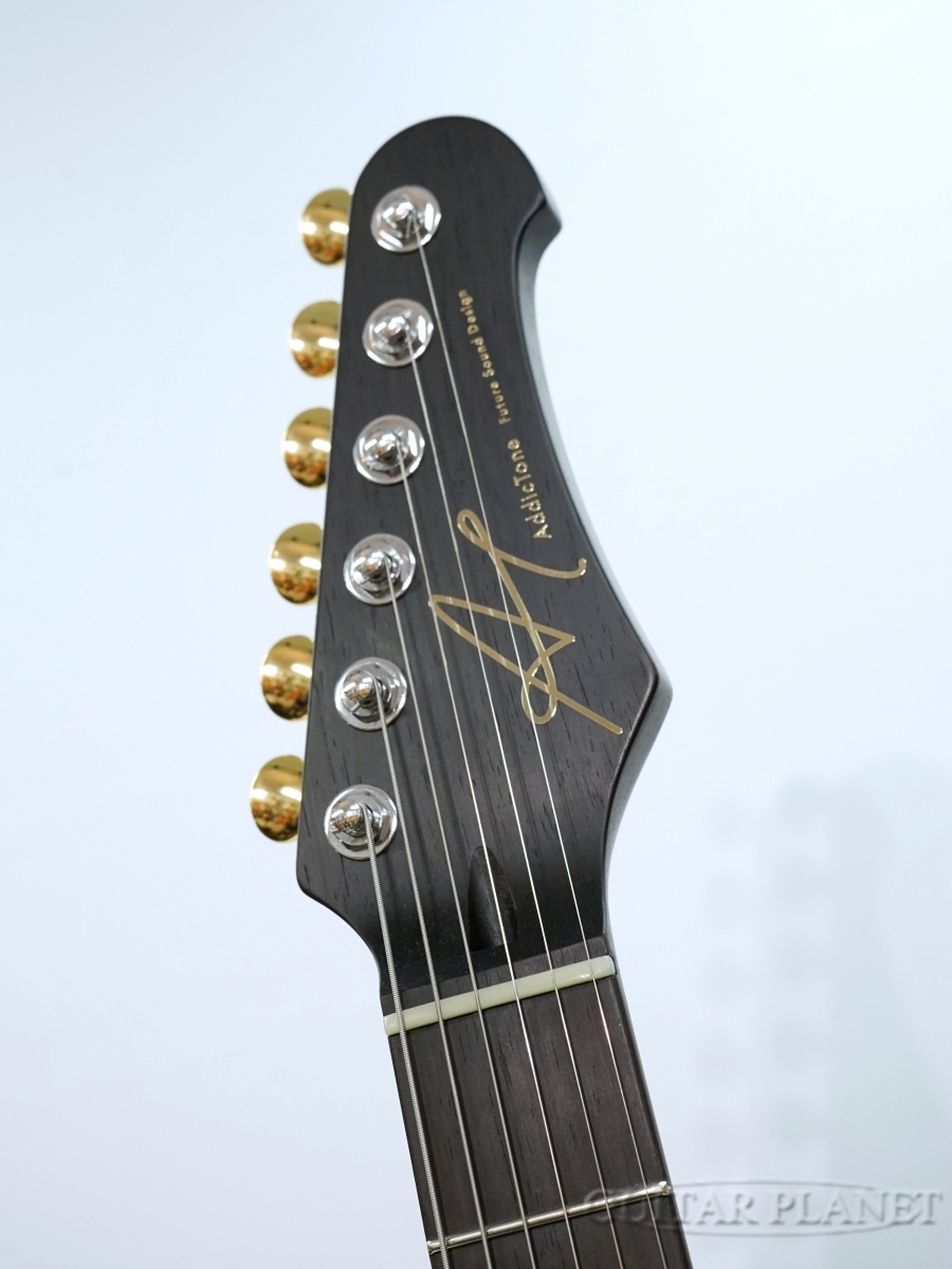 ギター Addictone ARENA llic Black(USA Neck) Addic Tone ARENA Aged Black Jimmy Wallace ピックアップ搭載