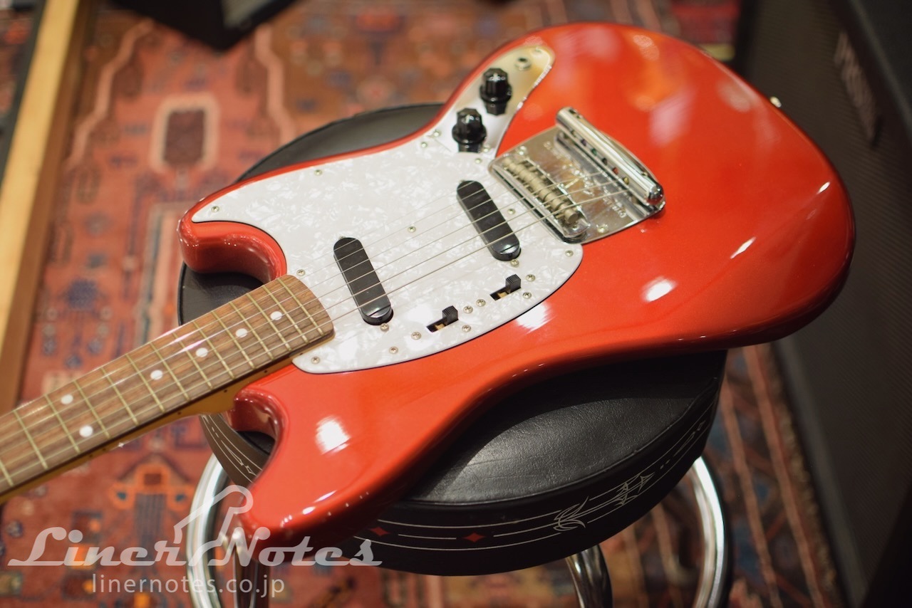 FenderJapan ムスタング　MG69/MH CAR　アップルレッド Fender Japan MG69/MH Mustang Candy Apple Red Guitar | eBay