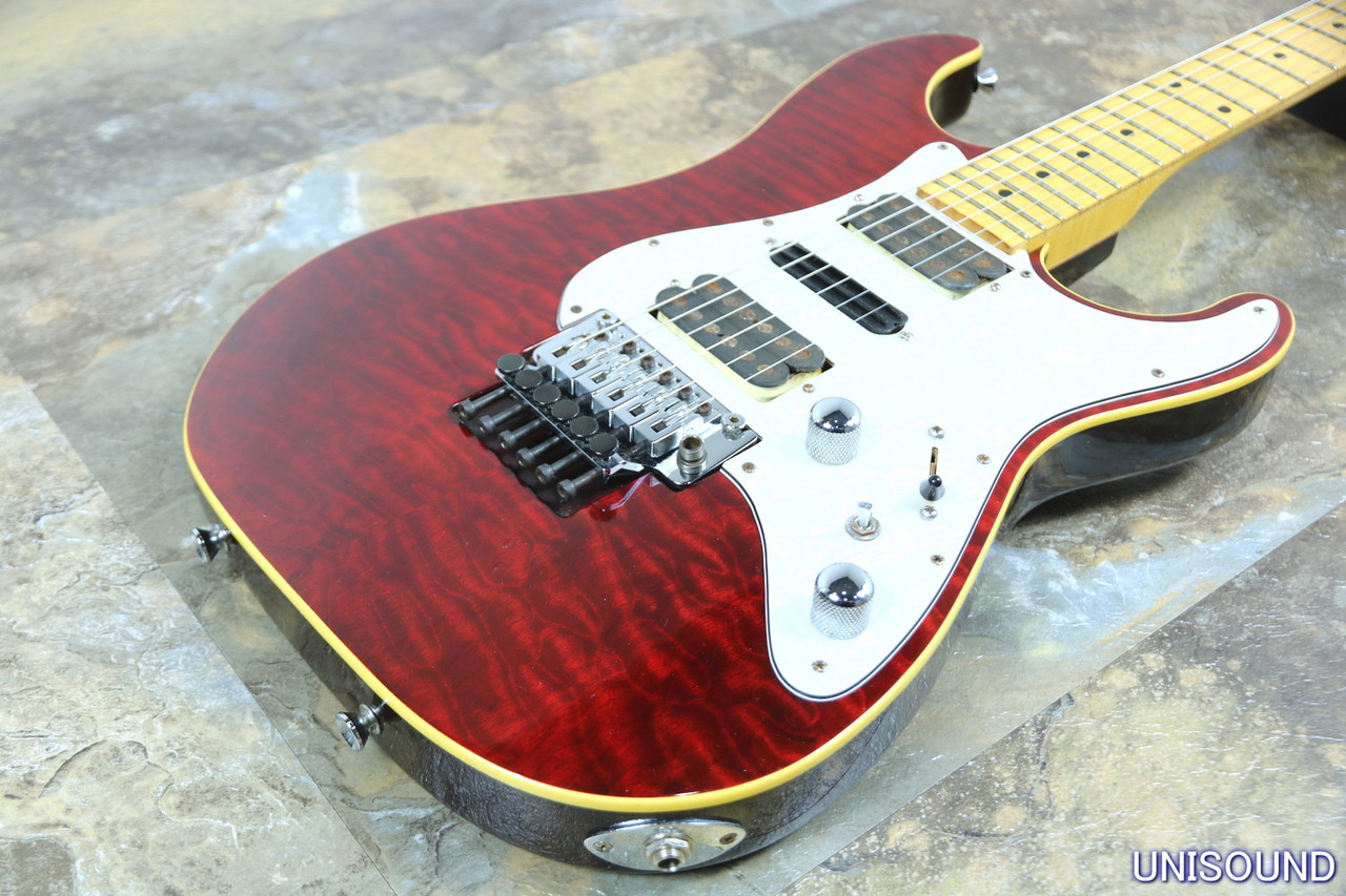 SCHECTER SD-2 22 rot Maple (with Coffin Case) SCHECTER SD-2 22 rot Maple (with Coffin Case)