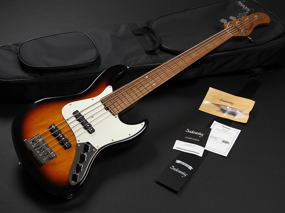 Sadowsky Metro Express MX21 VJ5 Morado Fingerboard ~Tobacco