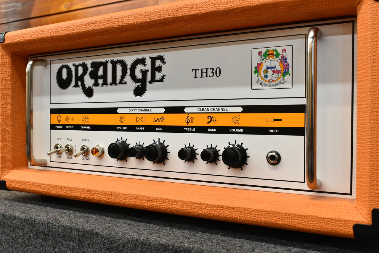 ORANGE TH30H Head【オールチューブヘッドアンプ!】【7/15/30W切替