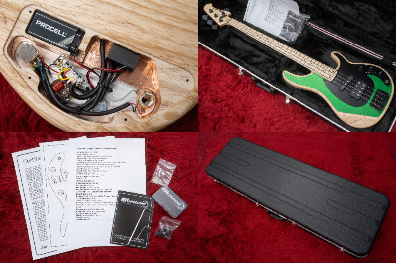 Alusonic Django Deluxe 4 JM Natural - Chloro Green 3.70kg #1123434