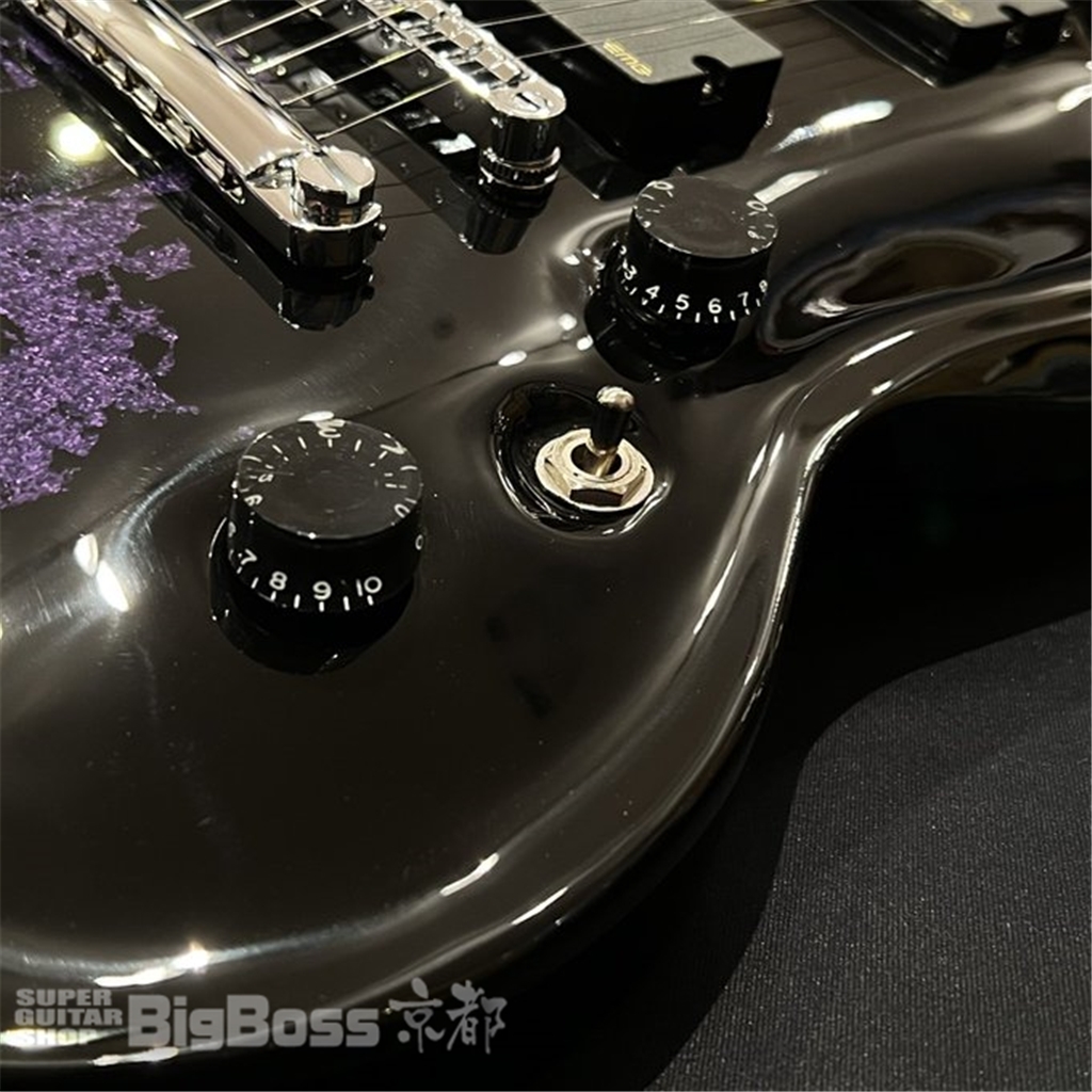 EDWARDS E-KV-7 / Black w/Purple Sparkle Skull（新品/送料無料