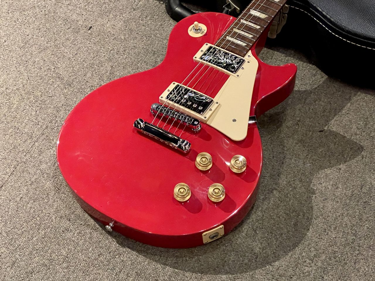Gibson LesPaul Studio 2012 ラジアントレッド Gibson Les Paul Nitrous Studio Vibrant Red (2012) - Guitar