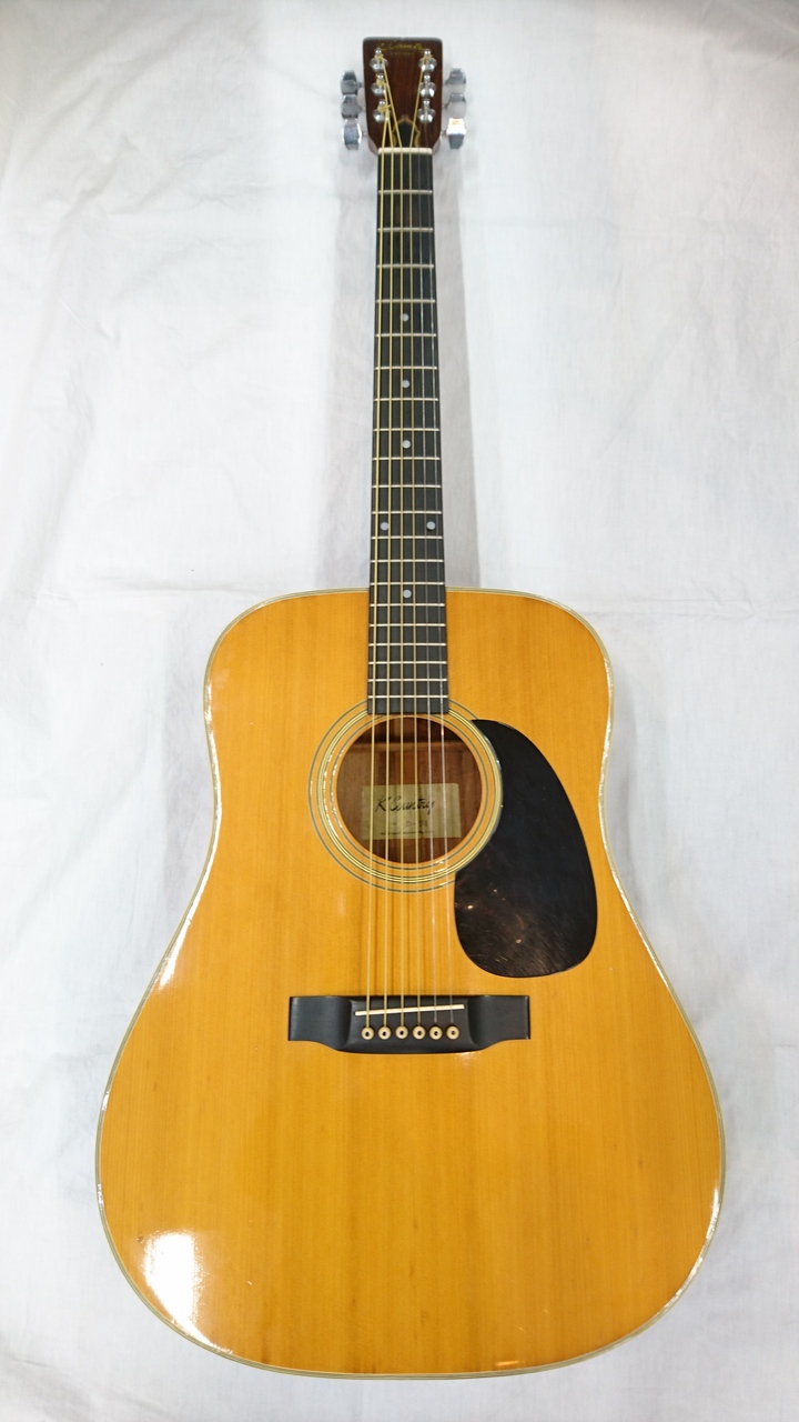 K COUNTRY D-180 アコースティックギター　ハードケース付き楽器・機材