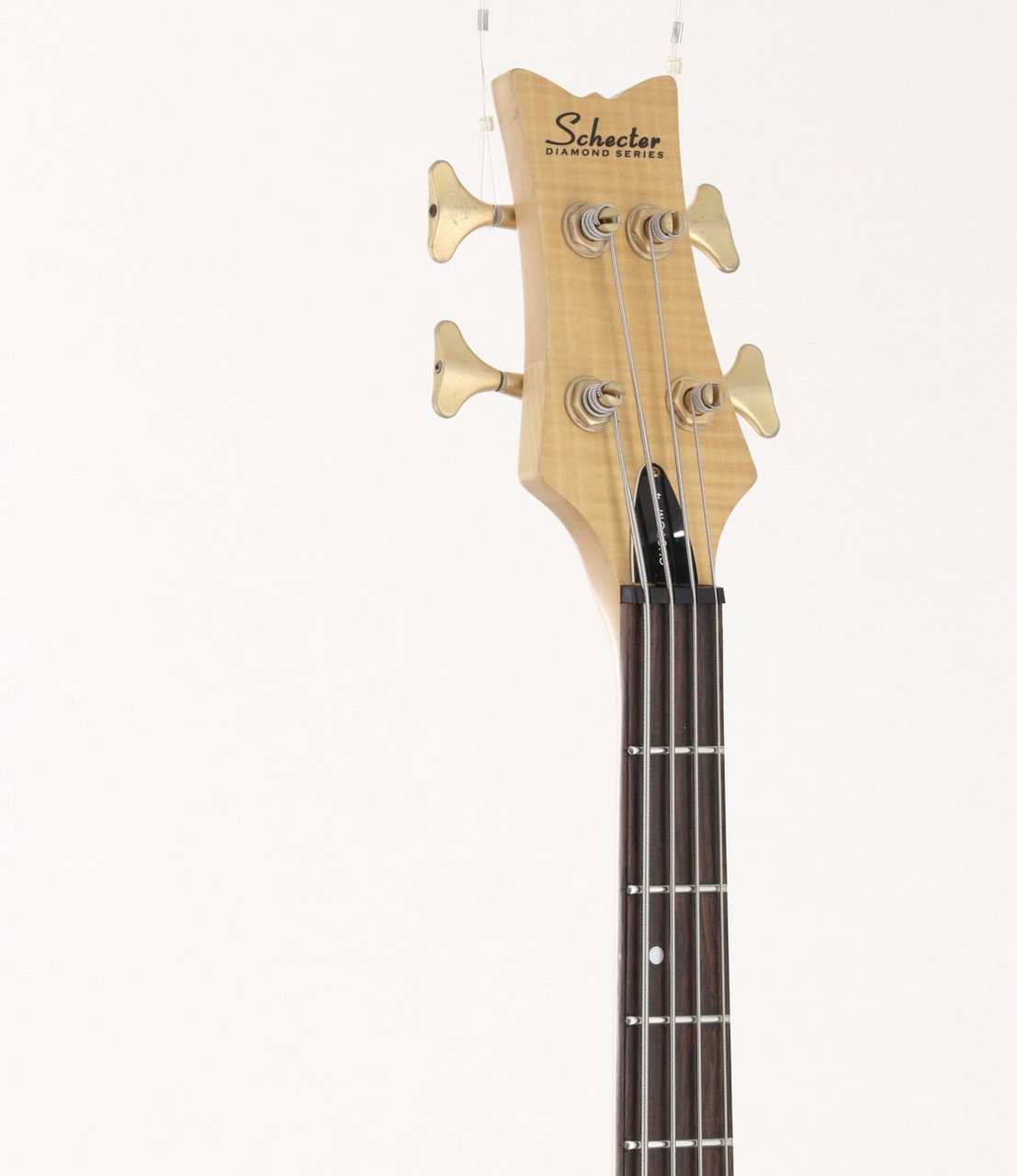 【美品】Schecter DIAMOND SERIES STUDIO4 EMG SCHECTER Diamond Series Stiletto Custom 4 Natural Satin 【新宿店