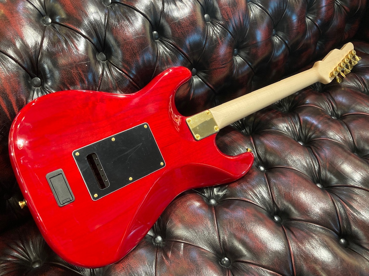 中古美品 Mae Bra アンティーク チェアレッドゴールド James Tyler USA LA Studio Classic -Cherry Sunburst- 2024年製 美品
