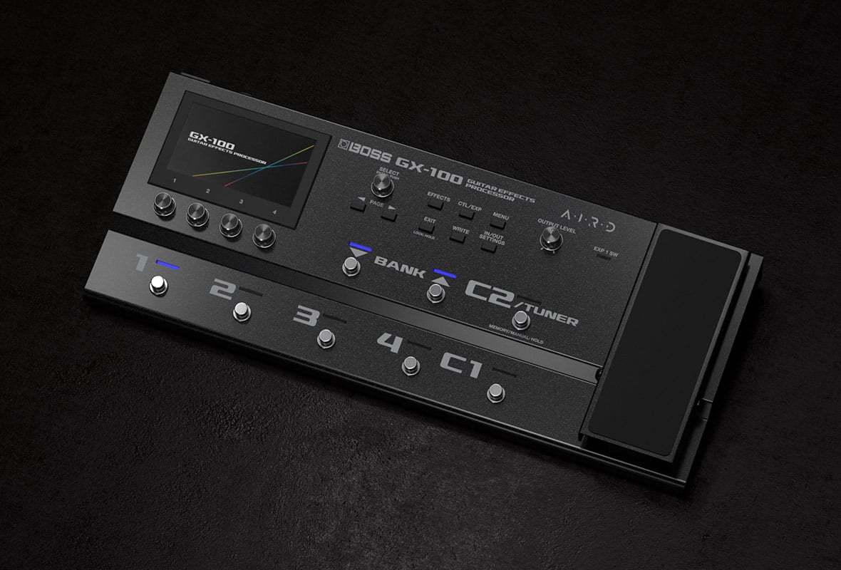 BOSS GX100 マルチエフェクター 最新マルチGX-100を最速レポート GX-100 最速レビュー 其の壱