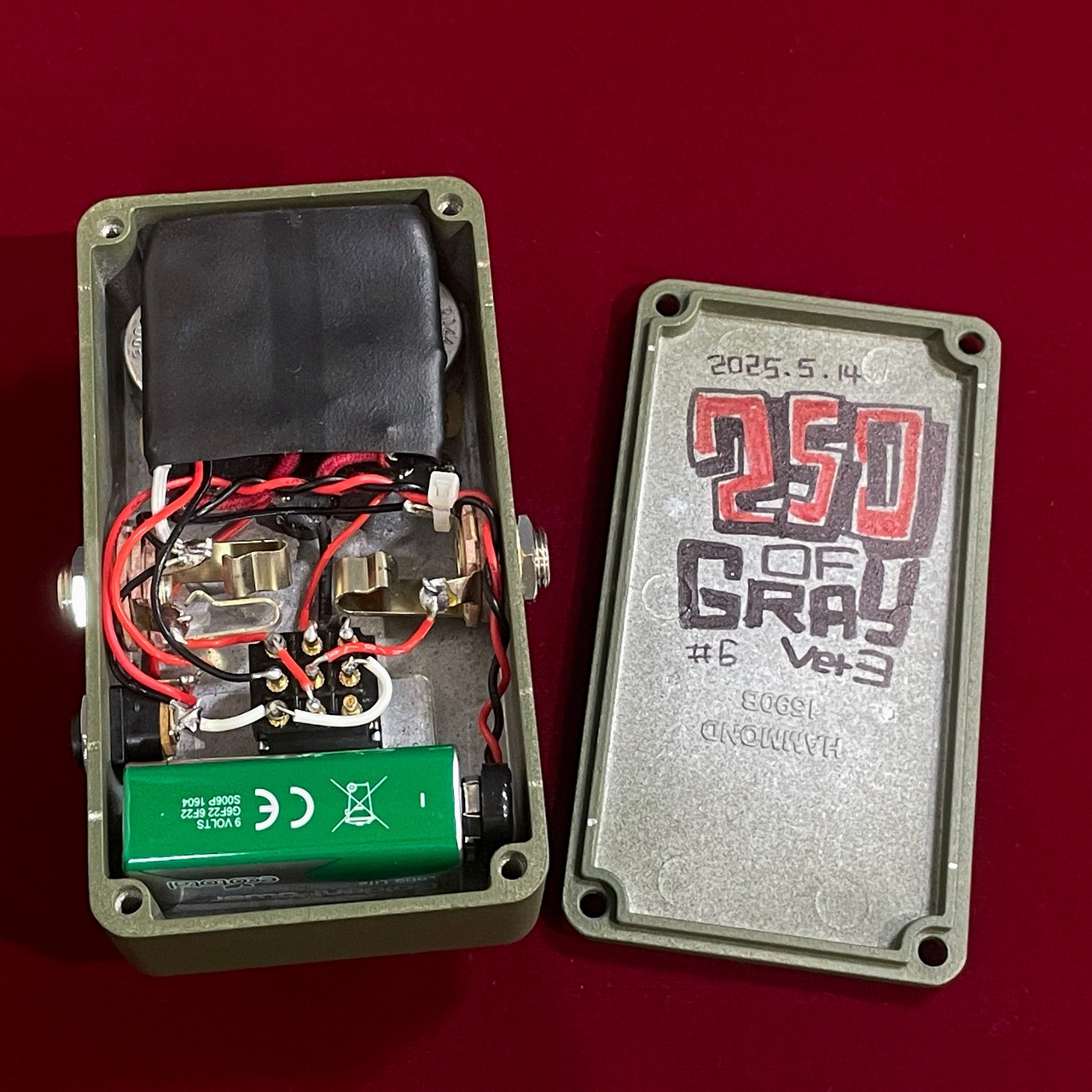 DOD 250 GREY clone TA.effects　無塗装 DOD 250 GREY clone TA.effects 無塗装 DOD 250 GREY clone TA.effects
