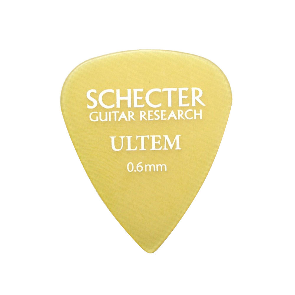 SCHECTER SPT-06-UL ティアドロップ型 0.6mm ウルテムピック×10枚