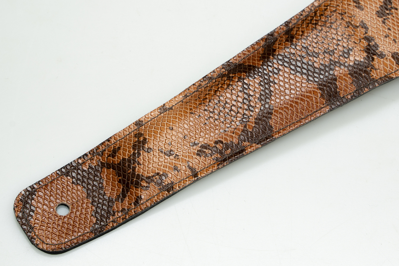 Evo Straps 本革ストラップ ブラウン/白 EVO Straps Straps #3