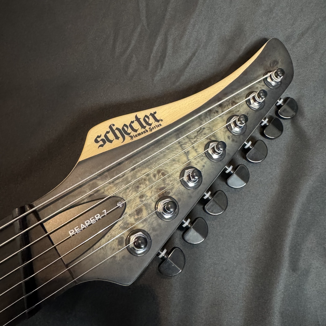 SCHECTER Reaper-7 Multiscale Satin Charcoal Burst (シェクター 7弦