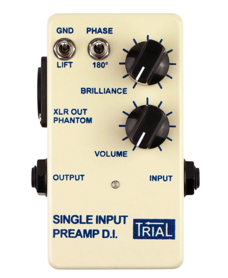 TRIAL SINGLE INPUT PREAMP D.I. プリアンプ トライアル【WEBSHOP