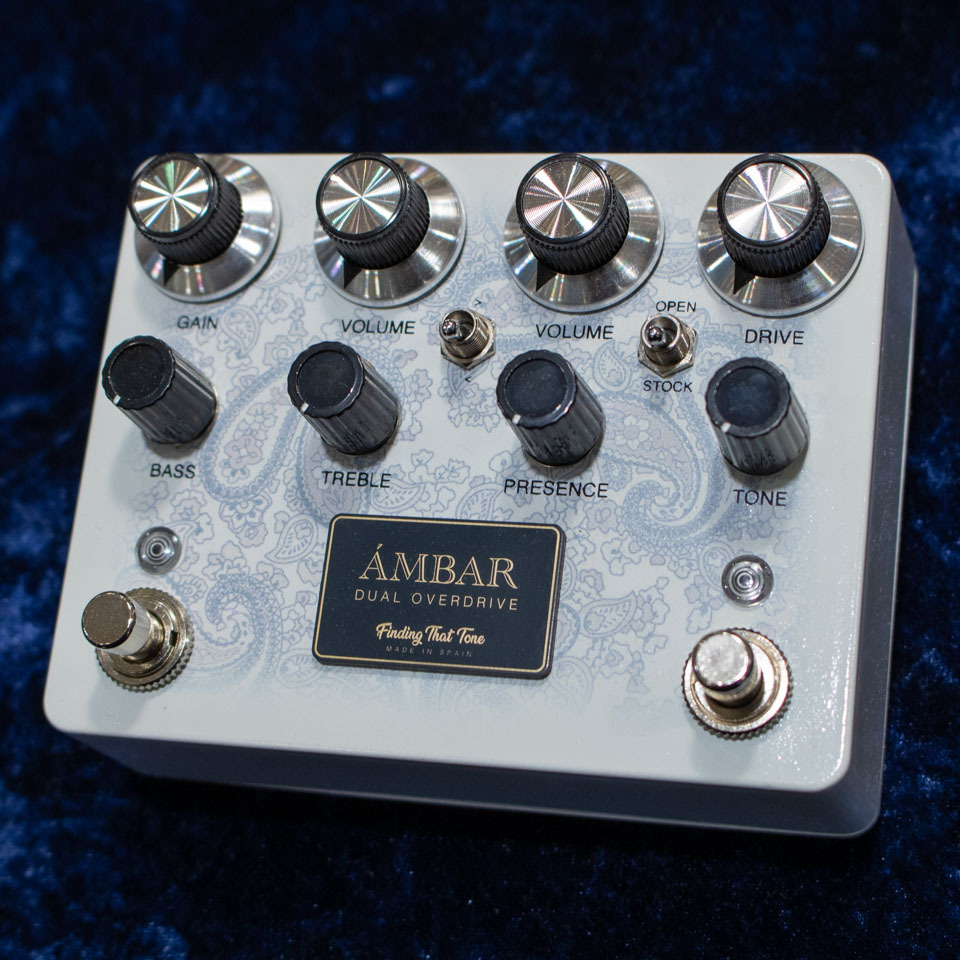Finding That Tone Ambar White Paisley（新品/送料無料）【楽器検索