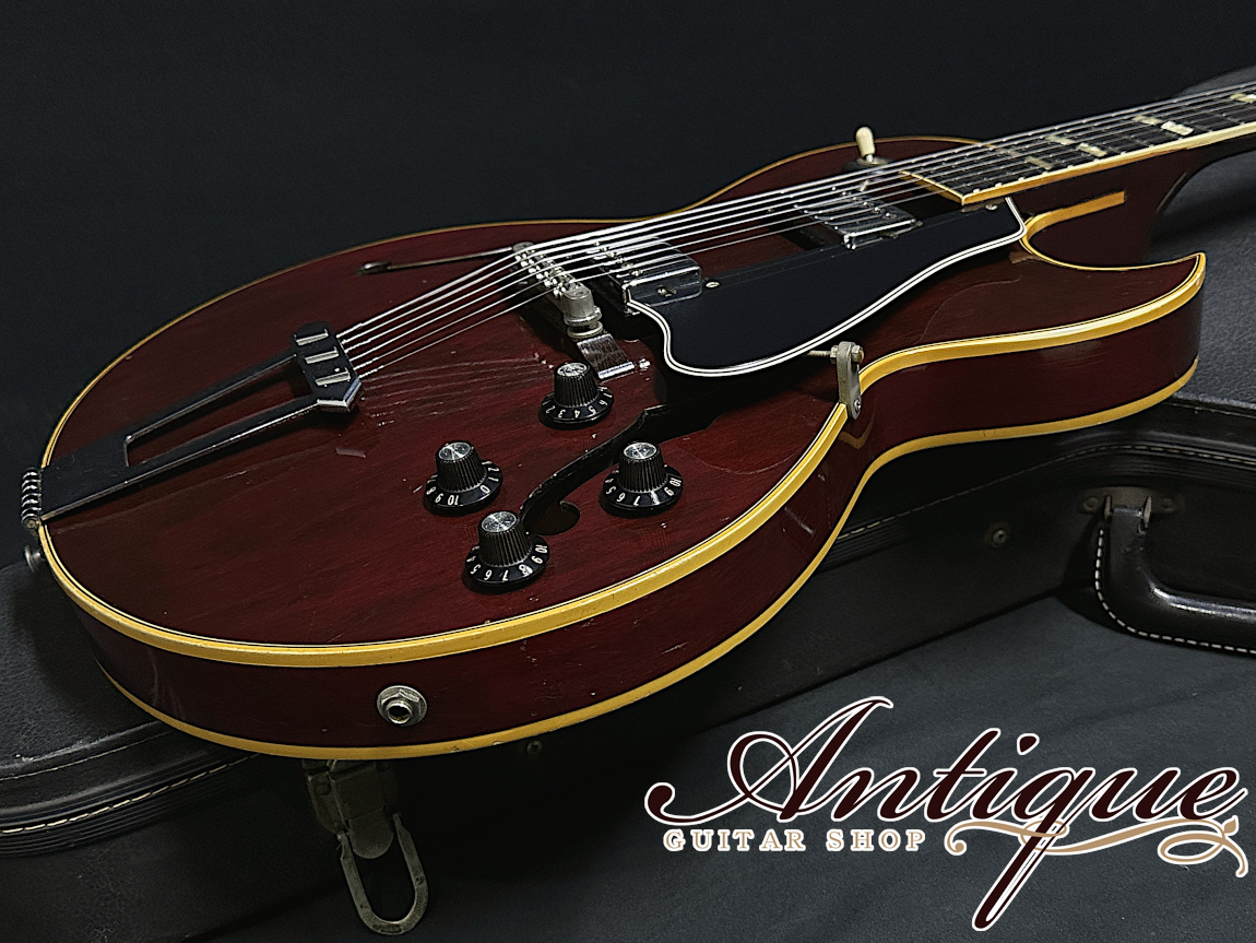Gibson ES-175T 1976 Wine Red /Solid Black Rosewood FB /E