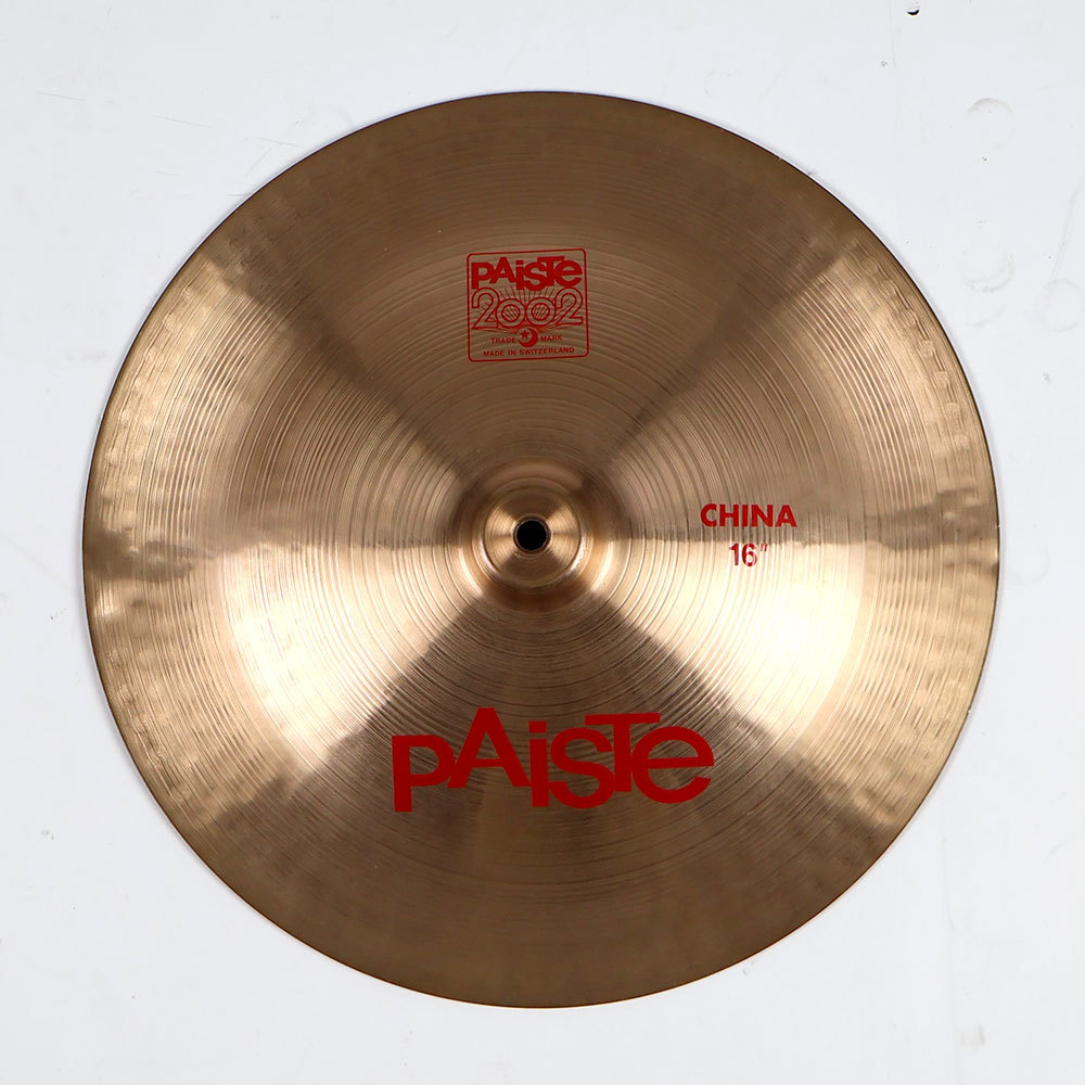 PAiSTe 【中古】 PAISTE パイステ 2002 China 16インチ チャイナ