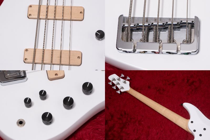 JIENIE BASSES Custom Bass 5st White 3.930kg #1【GIB横浜