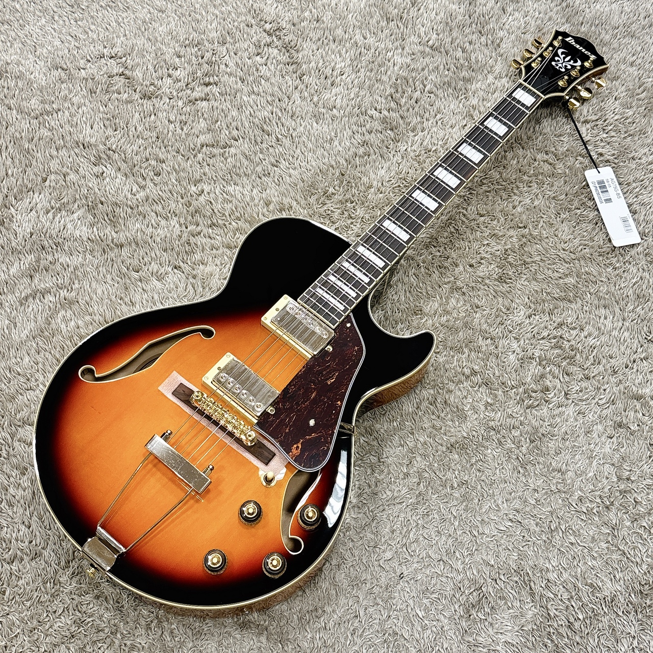 Ibanez フルアコ AG75G-BS Ibanez AG75G-BS (Brown Sunburst) 【特価】【フルアコ】（新品特価