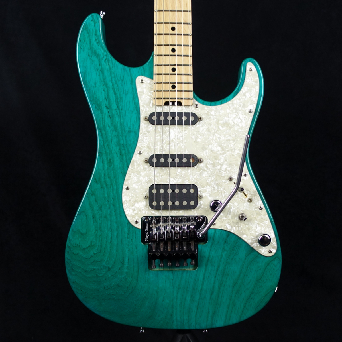 青緑ジャイアント 微高レート SCHECTER EX-IV-22-STD-FRT Indigo Light Blue（中古）【楽器検索