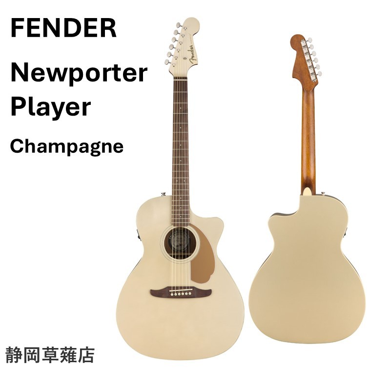Fender Newporter Player Champagne【静岡草薙店】（新品特価）【楽器