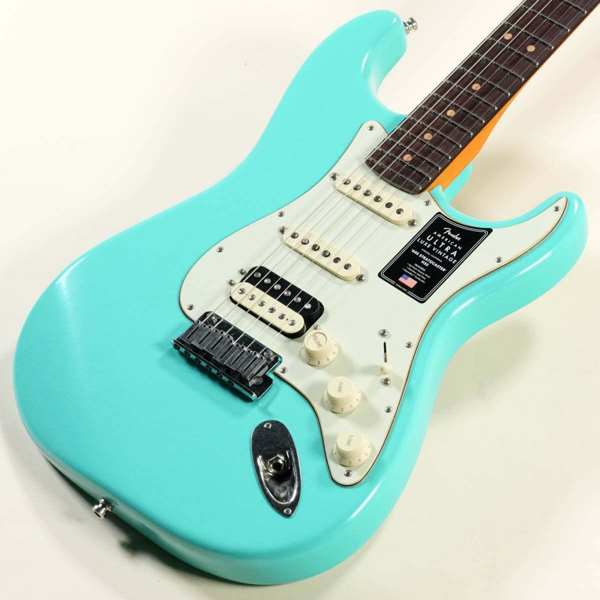 【最終値下げ】American Ultra Luxe Stratocaster Fender American Ultra Luxe '60s Stratocaster HSS Rosewood Sea Foam
