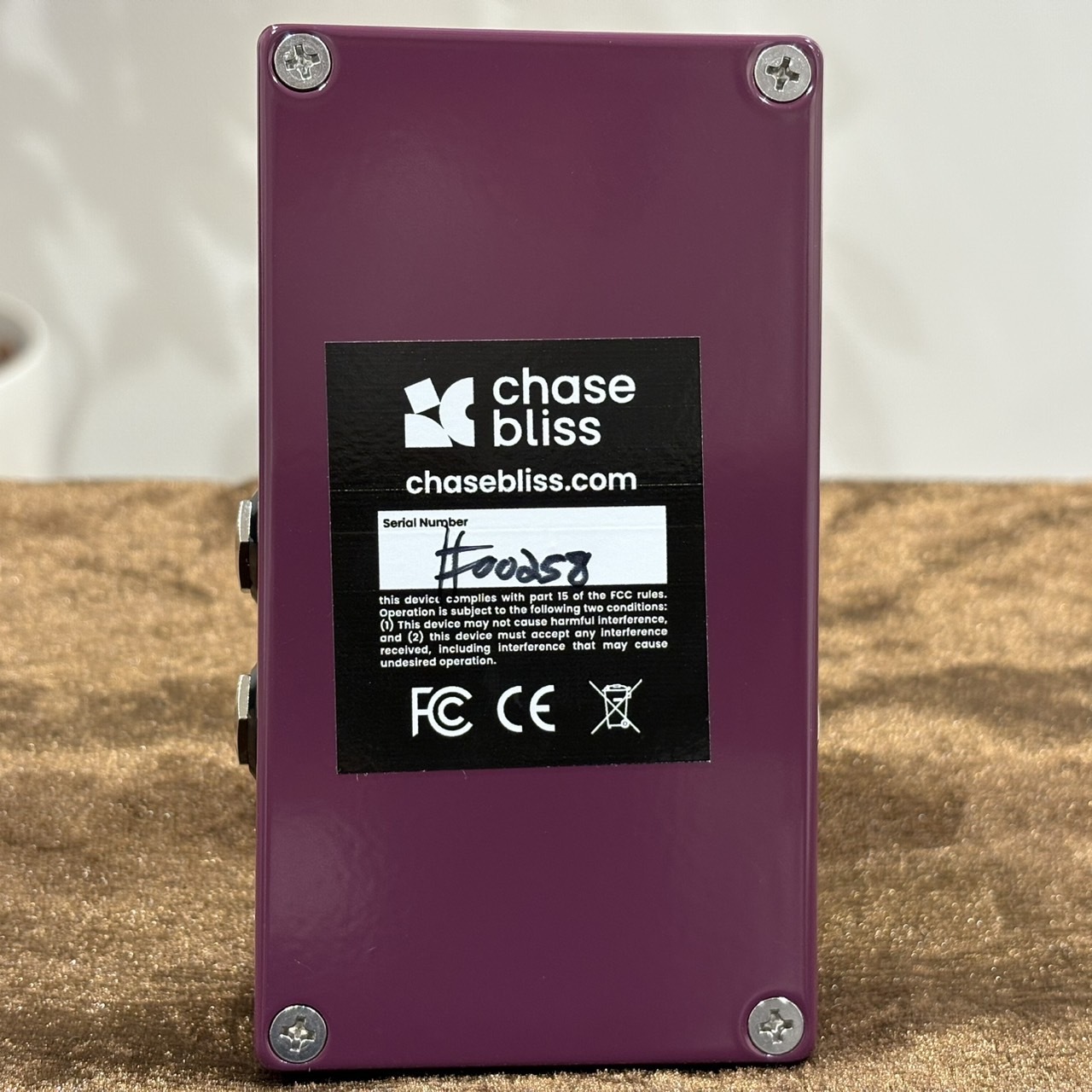 Chase Bliss Brothers AM 美品 ほぼ新品 箱、保証書付き - メルカリ
