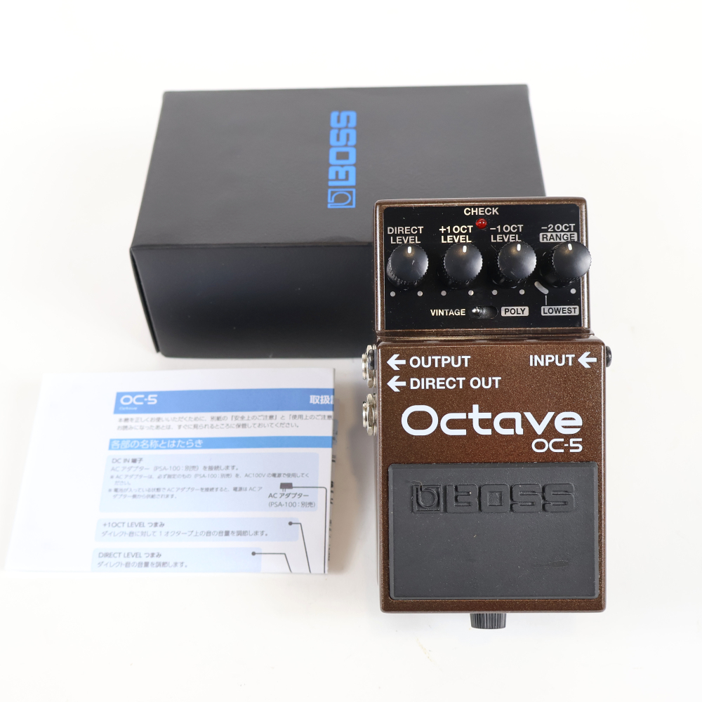 BOSS 【中古】 オクターバー エフェクター BOSS OC-5 Octave ギター