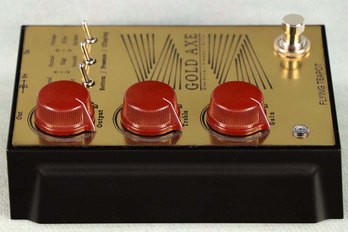 flying teapot Gold Axe Overdrive Limited Antique Gold オーバー