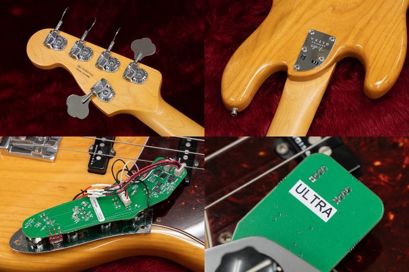 Fender American ULTRA Jazz Bass V MN AGN #US19077168 4.63kg【委託