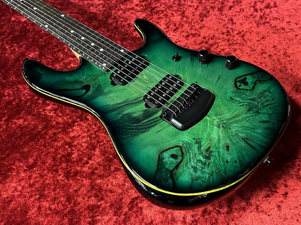 MUSIC MAN Jason Richardson 7-string Cutlass -Kokiri Forest