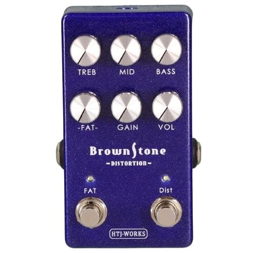HTJ-WORKS BrownStone Distortion Blue Metallic ディストーション