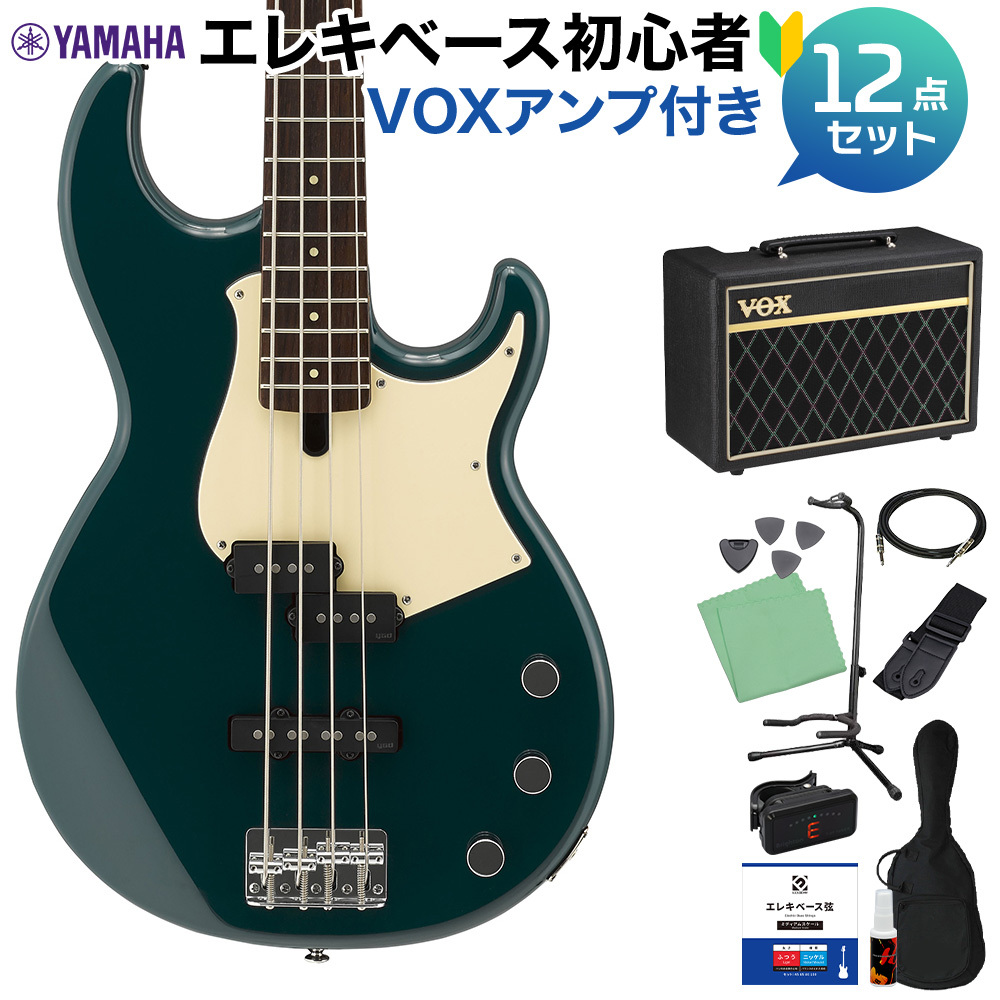 YAMAHA BB434 TB (ティールブルー) ベース 初心者12点セット 【VOXアンプ付】（新品/送料無料）【楽器検索デジマート】