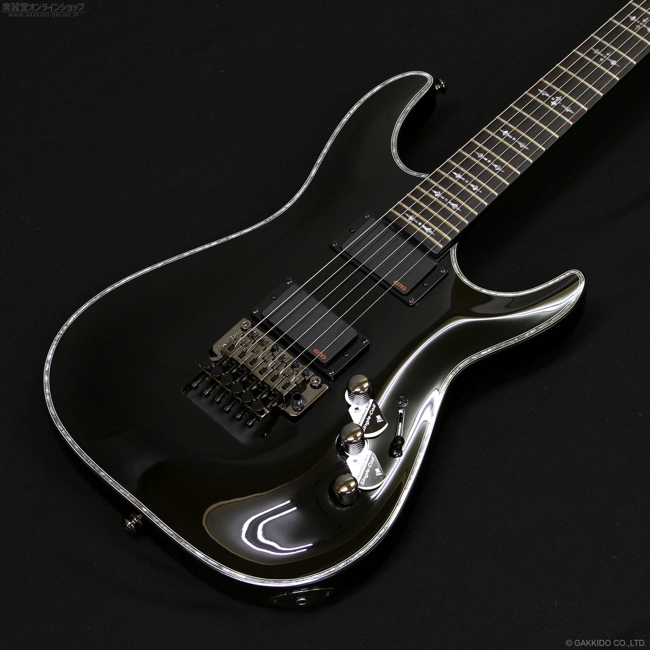 SCHECTER Diamond Series Hellraiser C-1 FR [Gloss Black]（新品/送料無料）【楽器検索デジマート】