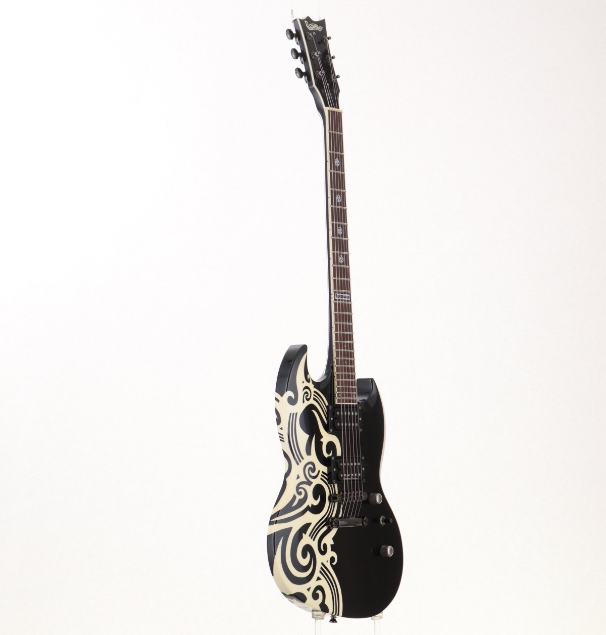 ESP PM-108VP WAVE MOTION Black w/Tribal Graphic ［3.55kg