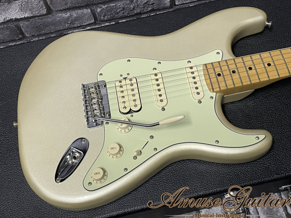 Fender Mexico Deluxe Stratocaster HSS # Blizzard Pearl with
