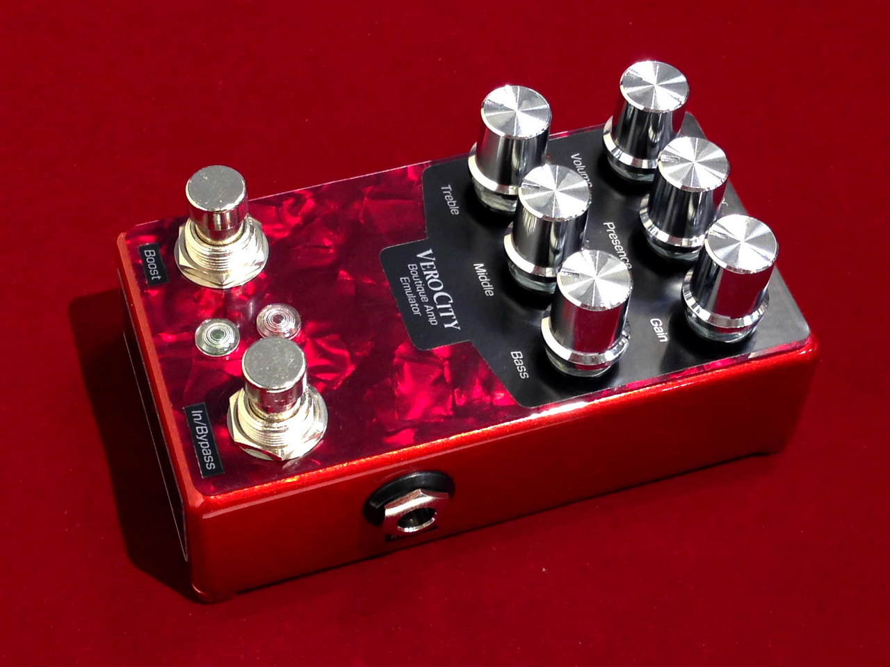 VeroCity Effects Pedals Rev.F-B2 パールレッド-