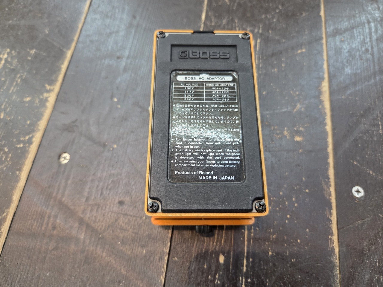 BOSS DS-1 Distortion 86年製（中古/送料無料）【楽器検索デジマート】