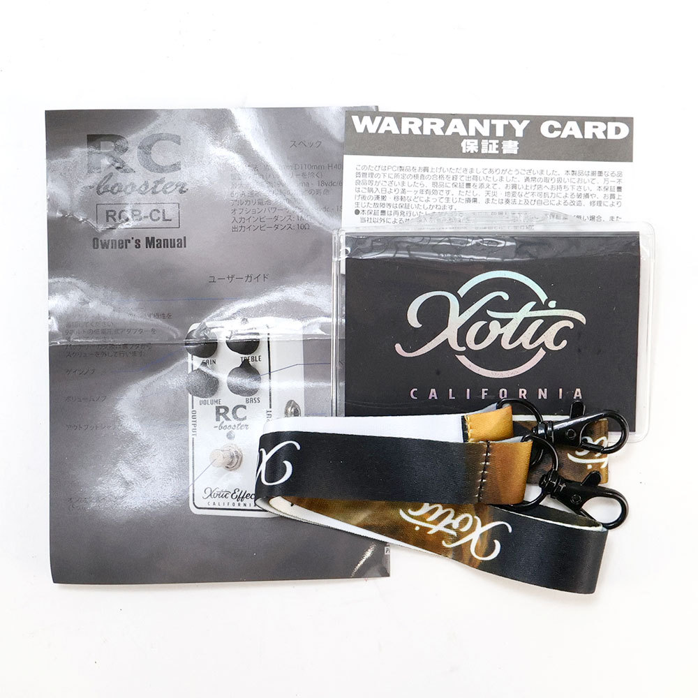 Xotic 【中古】 エフェクター Xotic Effects RC Booster Classic