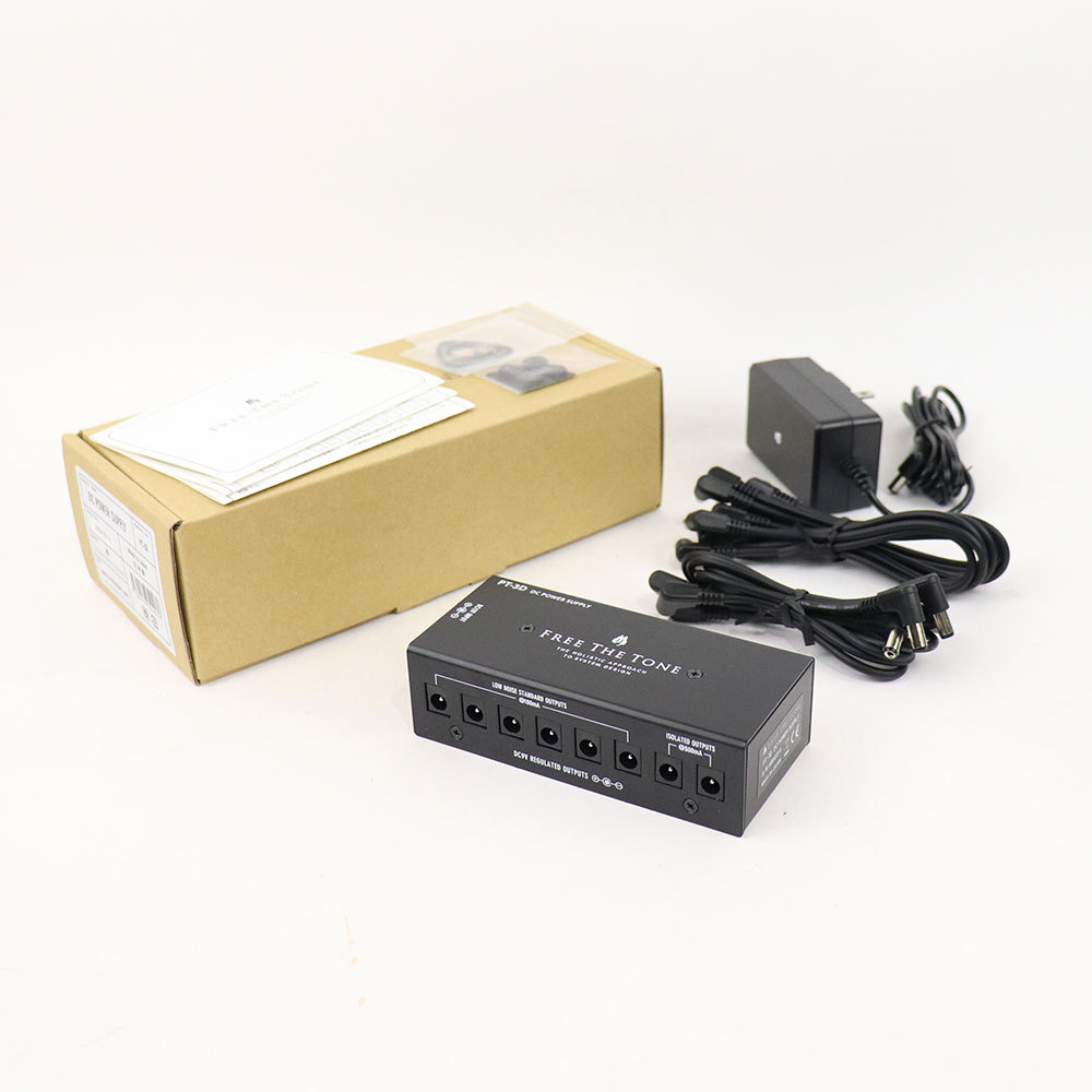 大割引 パワーサプライ 【中古】 Tone The Free Free DC PT-3D Tone The ギター