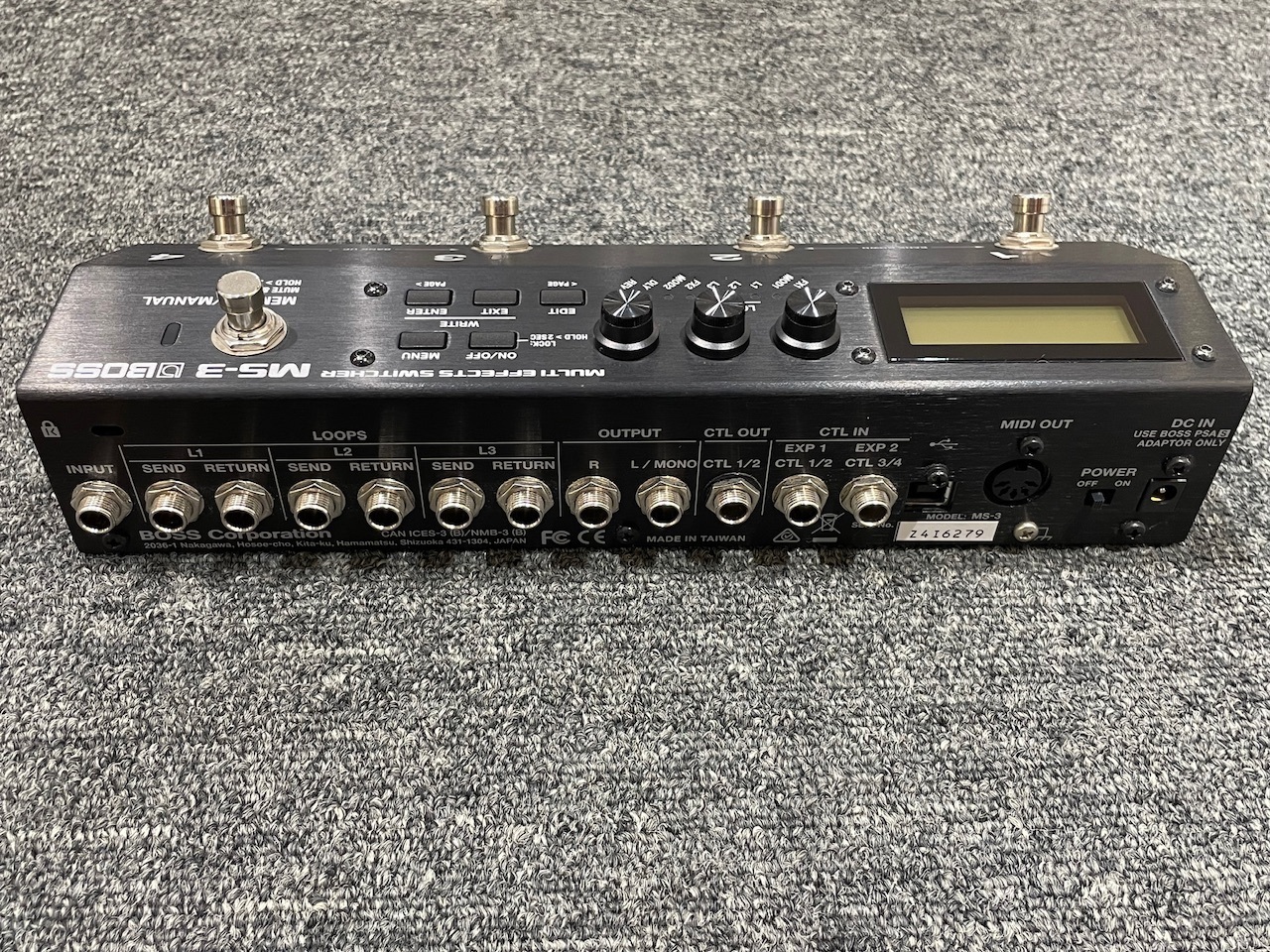 BOSS MS-3 Multi Effects Switcher【USED】（中古）【楽器検索デジマート】