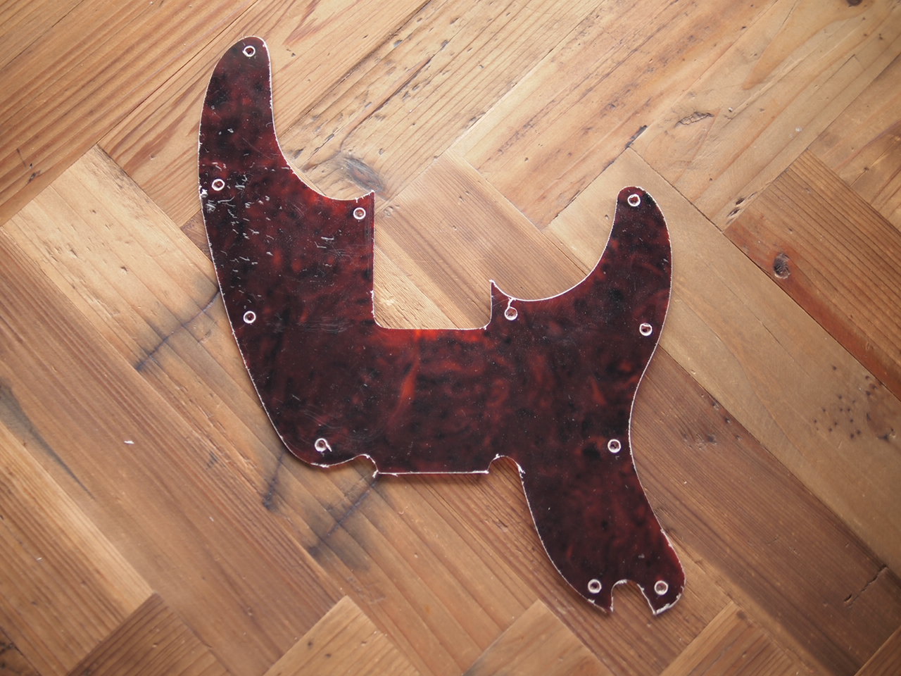 WD Music Custom Parts - 1Ply Tortoise Celluloid Pickguard For