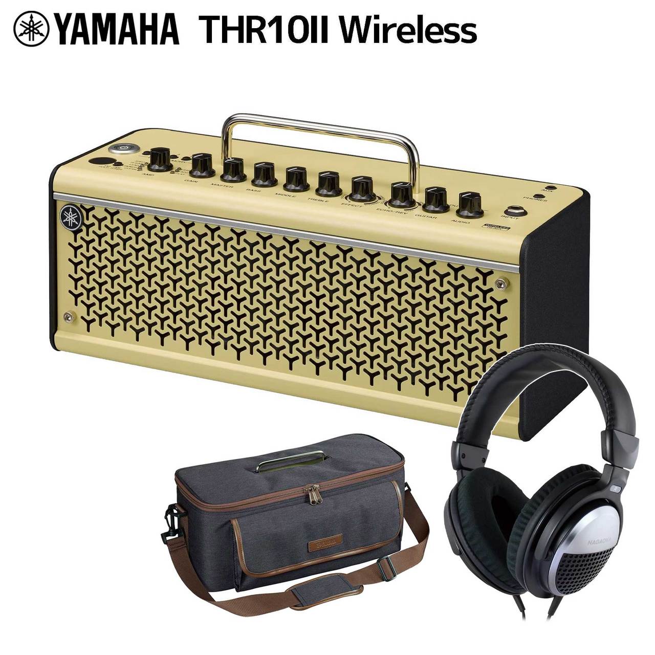 素敵でユニークな YAMAHA THR10II Wireless ヘッドホン＆純正ケースセット ギター 邦楽