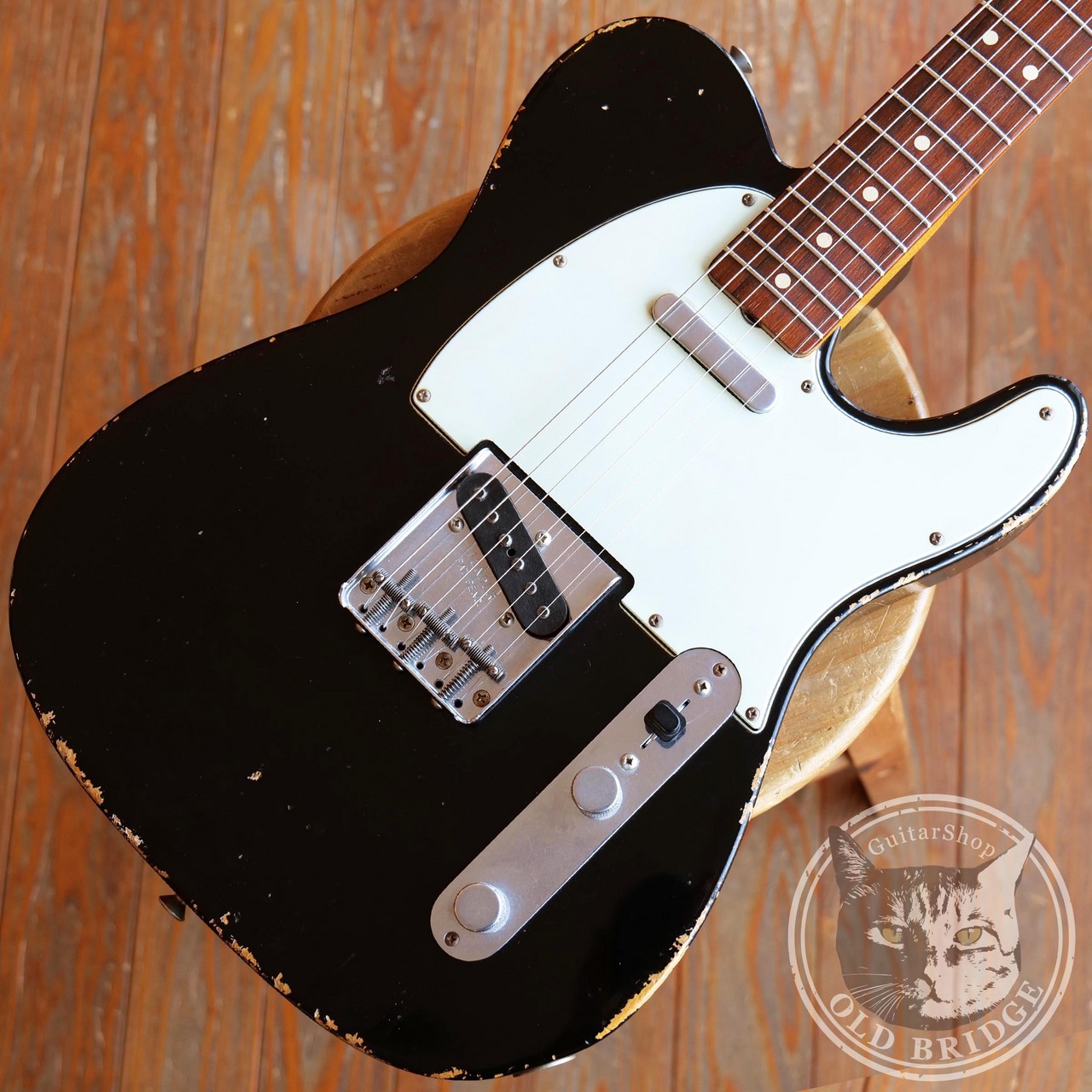Fender Custom Shop 1963 Telecaster Relic Black（中古）【楽器検索
