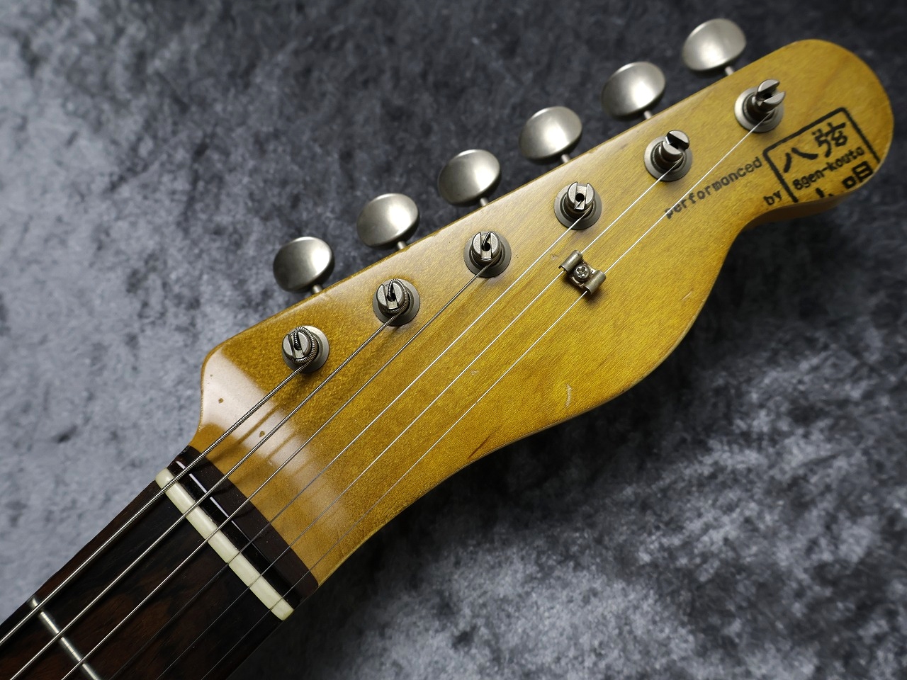 八弦小唄 60's TL Type Ash / Brazilian Rosewood FB Aged Blonde