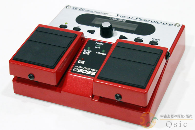 美品】BOSS 醜 VE20 ボーカルエフェクター (アダプター付属)