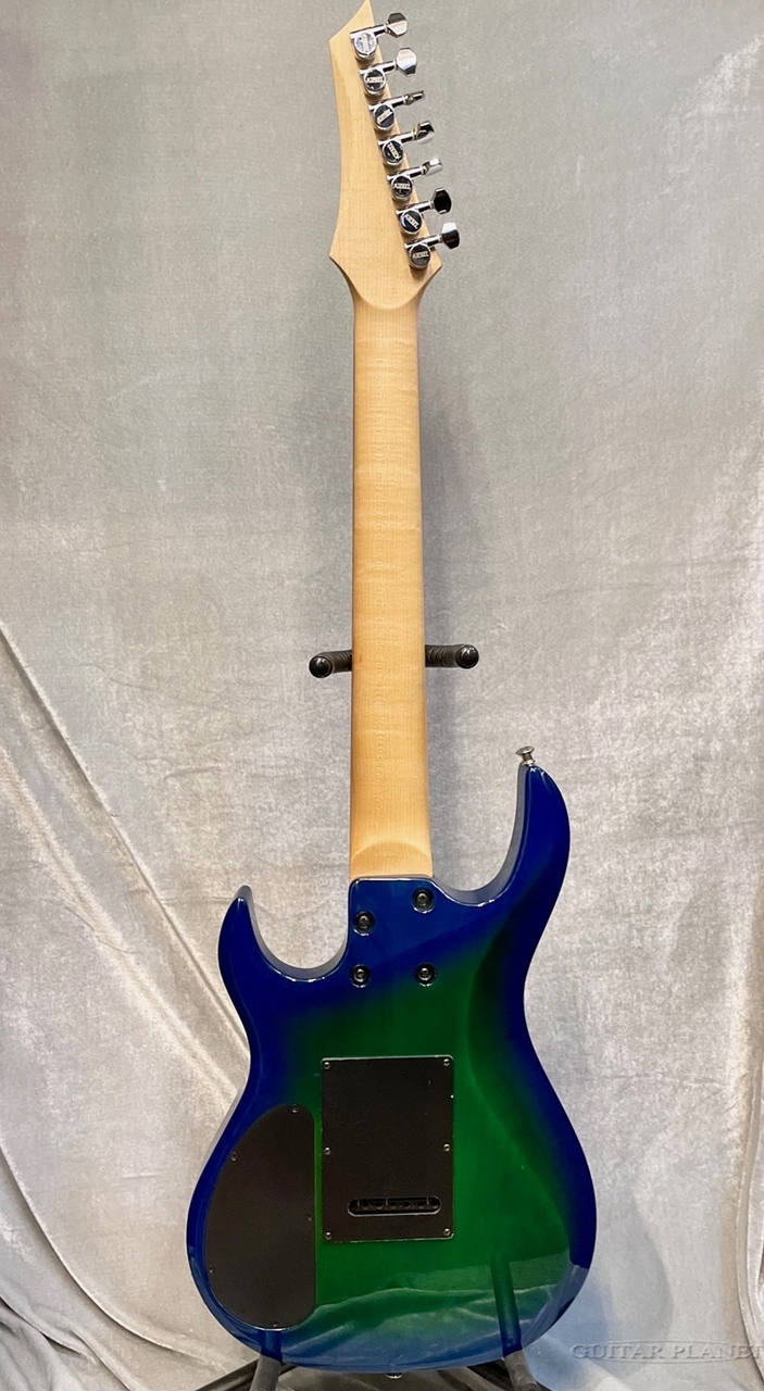 【美品】KIESEL 7弦ギター Kiesel Aries 7 -Lagoon Burst/Ebony- 2013年製【7弦】（中古）【楽器