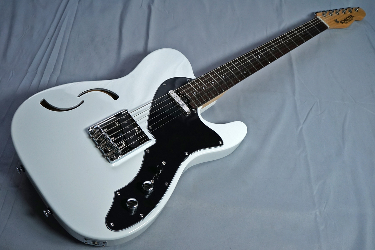 SCHECTER L-OL-MT-TH-AL/R WHT【小ぶり・軽量オリジナルモデル
