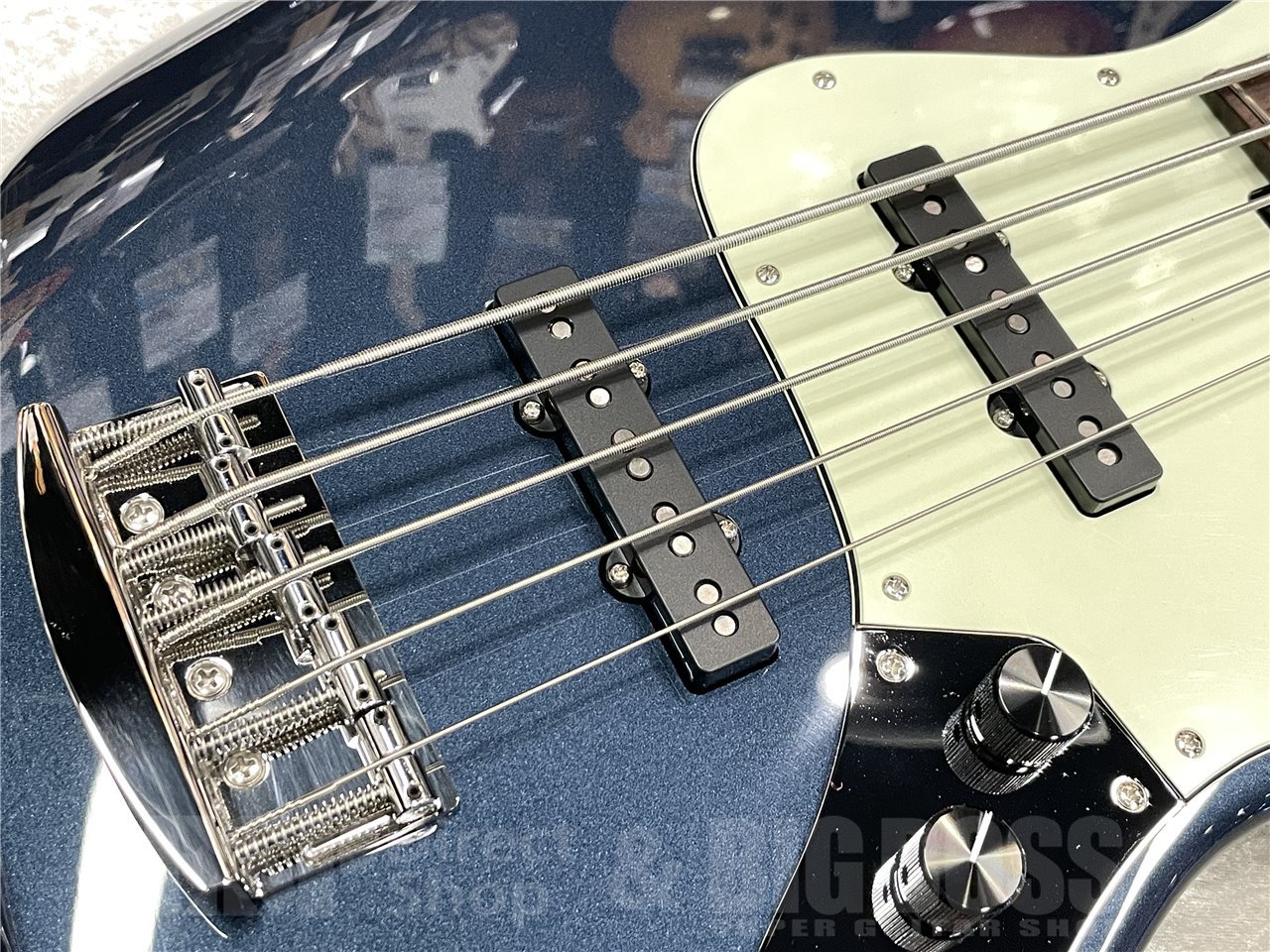 Kikuchi Guitars Hermes RV5-Ash【Dark Lake Placid Blue】（新品/送料